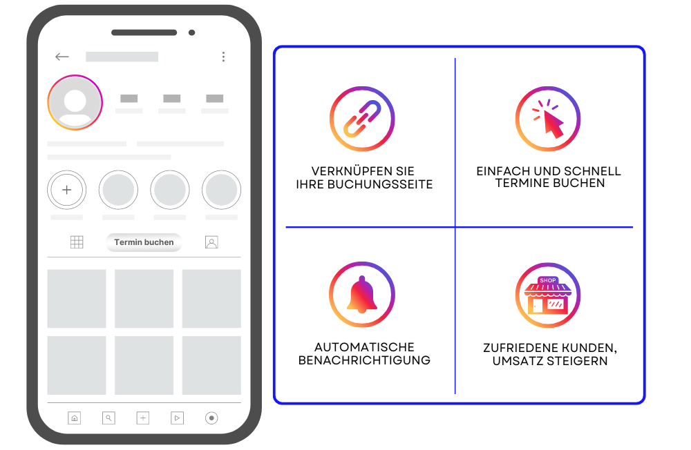 Instagram Terminbuchungssystem clevertermin